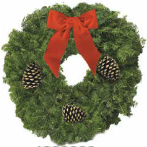 24-inch Fir Wreath